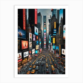 Thrill NYC Art Print