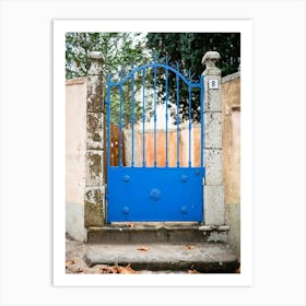 Sintra Blue Gate Portugal Charm Art Print