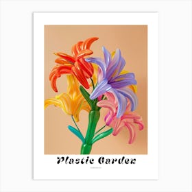 Dreamy Inflatable Flowers Poster Gloriosa Lily 2 Art Print