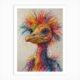 Ostrich 1 Art Print