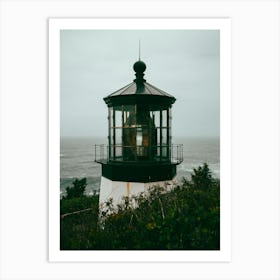 Oregon Lighthouse Art Print