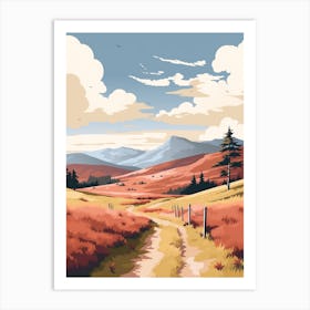 The Great Glen Way Scotland 1 Hiking Trail Landscape Art Print