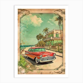 Classic Cars 8 Art Print