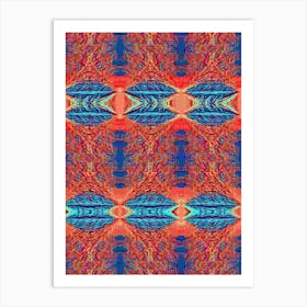 Psychedelic Pattern 11 Art Print