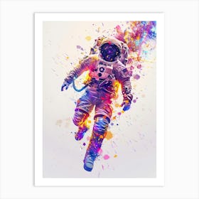 Astronaut Canvas Print 7 Art Print