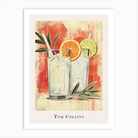 Tom Collins Tile Illustration Art Print