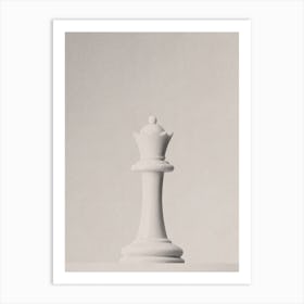 CHESS - The White Queen I Art Print