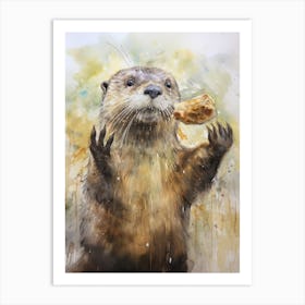 Otter 1 Art Print