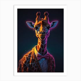 Giraffe 84 Art Print