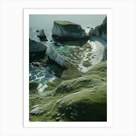 White Cliffs Art Print