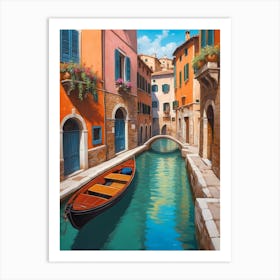 Venice Canal 12 Art Print