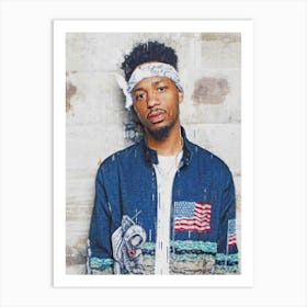 Metro Boomin Painted Art Print