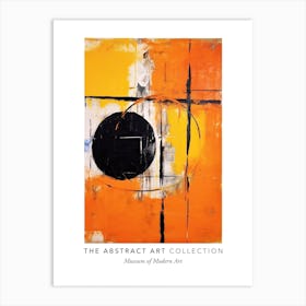 Colourful Abstract Painting 3 Exhibition Poster Art Print