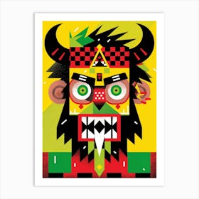 Demon Face Art Print