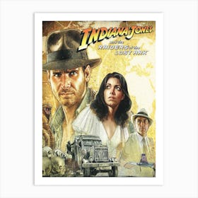 Indiana jones Art Print