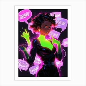 Dc Comics Art Print