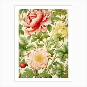 Peonies 63 Art Print