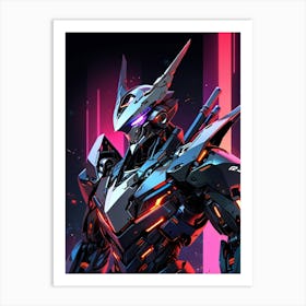 Robot Art Art Print