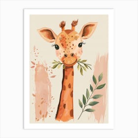 Giraffe 45 Art Print