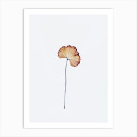 Ginkgo Leaf Art Print