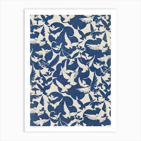 Bird Animal Animal Background Art Print