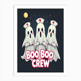 Boo Boo Crew 5 Art Print