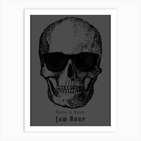 Bond Skull Art Print