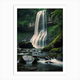 Default Forests And Waterfalls These Images Bring A Sense Of C 2 Art Print