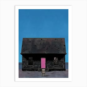 Pink Door 5 Art Print