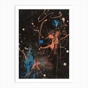 Splatter Painting 22 Art Print