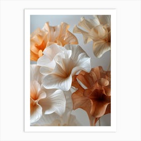 Paper Flowers 36 Art Print