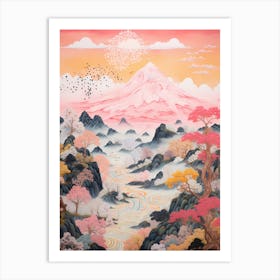 Asian Landscape 3 Art Print