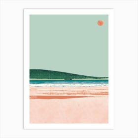 Seaside Beach Art Print