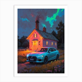 Audi A6 1 Art Print