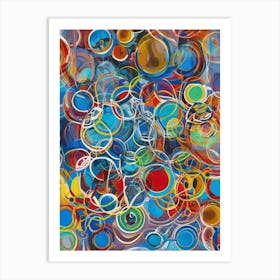 Bubbles 35 Art Print