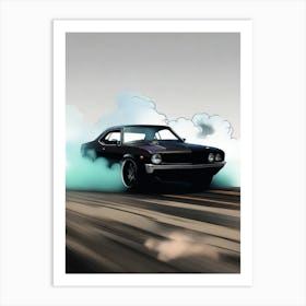 Plymouth Challenger Art Print