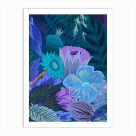 Magical night Art Print