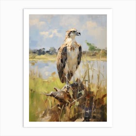 Bird Painting Osprey 1 Art Print