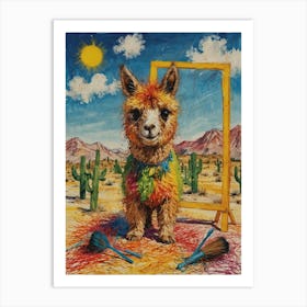 Llama 13 Art Print