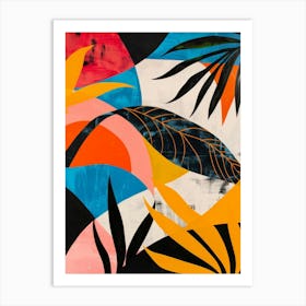 Tropical Leaves 89 Art Print