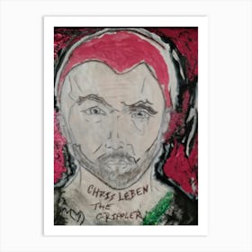 Chris Leben the cripplerr Art Print