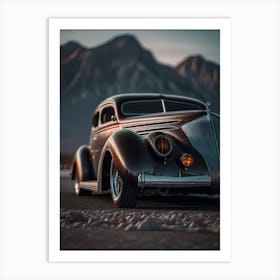 Hot Rod Car Art Print