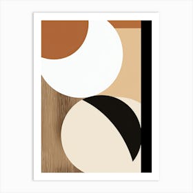 Bauhaus Reflections; Abstract Echoes Art Print