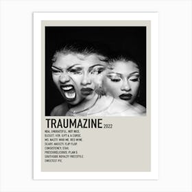 Traumazine 2022 Music Poster Art Print