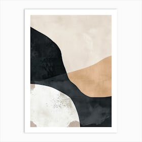 Softly Grounded Minimalist Style Poster