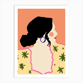 Profile Art Print