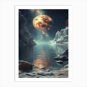 Nebula In Space 9 Art Print