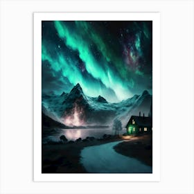 Aurora Borealis 14 Art Print