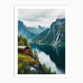 Norway - Norway Stock Videos & Royalty-Free Footage Art Print