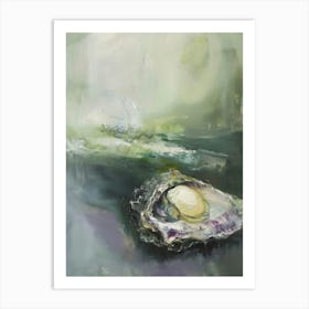 Oyster Shell Art Print